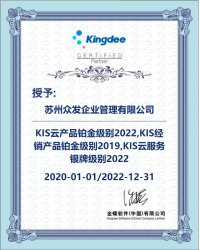 金蝶軟件授權(quán)-2022